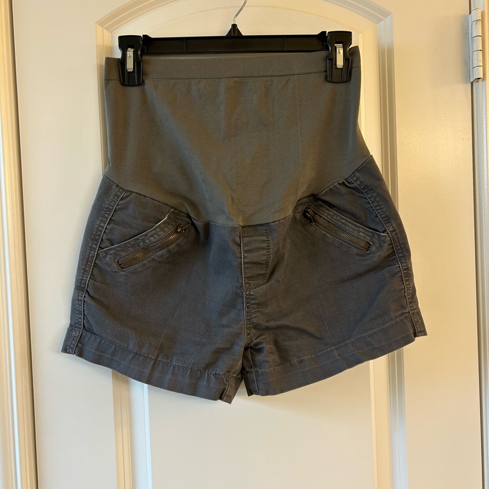 Women's Tala gray maternity shorts